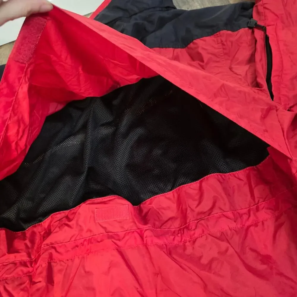 Vintage Y2K Coca Cola Super Bowl 2000 Windbreaker Jacket Red Black Size XL